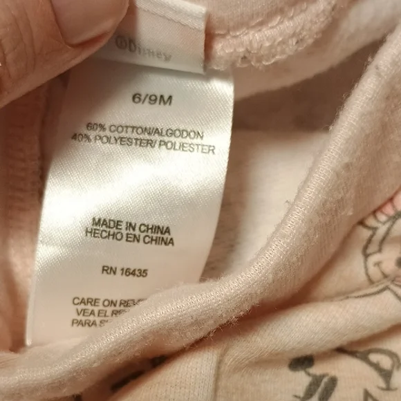 Disney Pink and Gray Minnie Mouse Baby Outfit Set - Picture 14 of 15